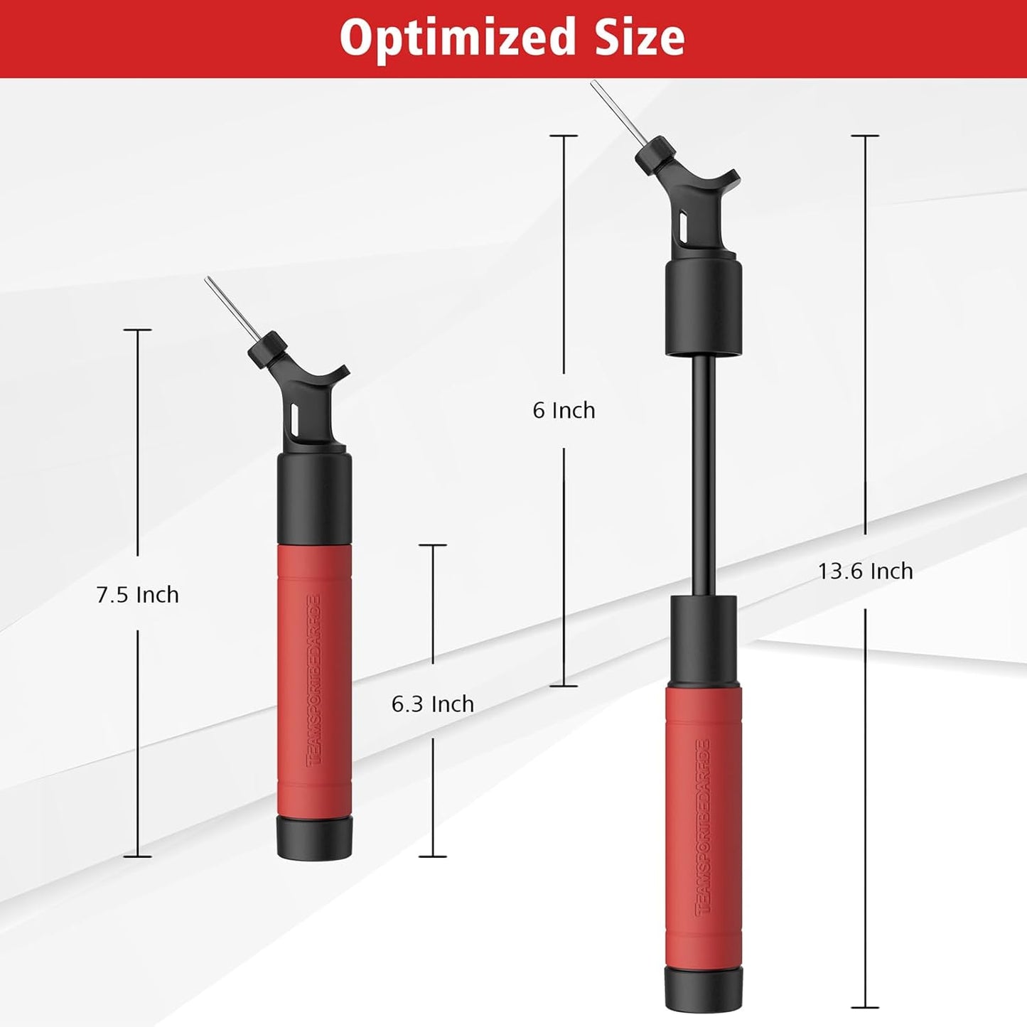 Ball Pump,Air Ball Pump Sports Ball Pump with 5 Needles,Air Pump,Nozzle, Push & Pull Inflator System, Perfect for Volleyball, Basketball, Football, Soccer, Water Polo,Swim Inflatables
